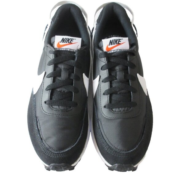 Nike Women's Waffle Debut Retro Running Shoes Black White Orange Sizes NIB - Picture 3 of 5